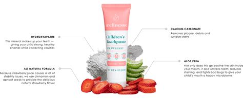 Children's Strawberry Toothpaste | Wellnesse