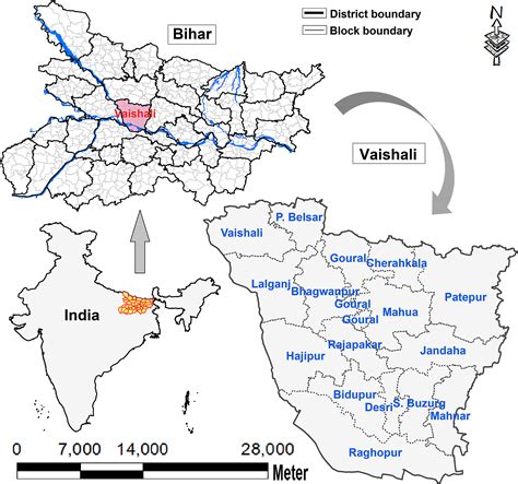 Vaishali In India Map - Birdie Sharline