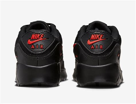 Nike Air Max 90 Black Red DX9272-001 Release Date | SBD