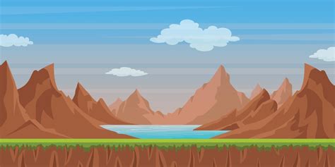 Game Parallax Background 3356248 Vector Art at Vecteezy