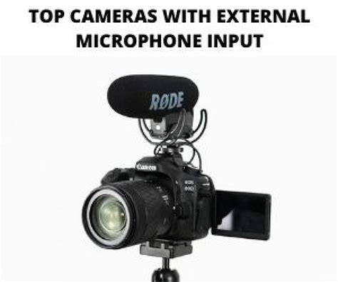 10 Best Vlogging Cameras with External Mic Input [2021] - VlogTribe