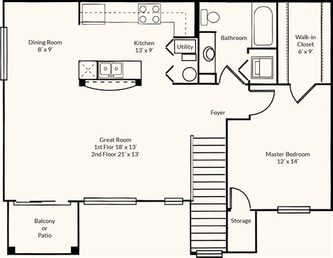 Floor Plans - Sutton Place Apartments