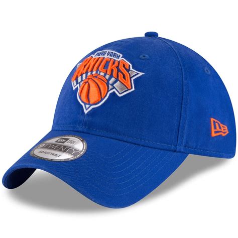 New Era New York Knicks Blue Official Team Color 9TWENTY Adjustable Hat