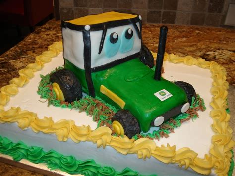 Tractor Cake - Mason's Birthday Cake - CakeCentral.com