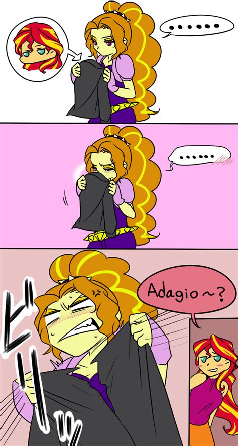 Sunset Shimmer X Adagio by raika0306 on DeviantArt