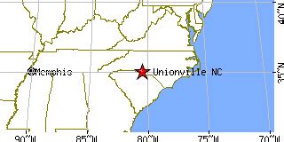 Unionville, North Carolina (NC) ~ population data, races, housing & economy