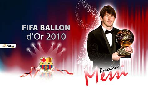 Lionel Messi FIFA Ballon d'Or 2010 Wallpaper - Lionel Andres Messi ...