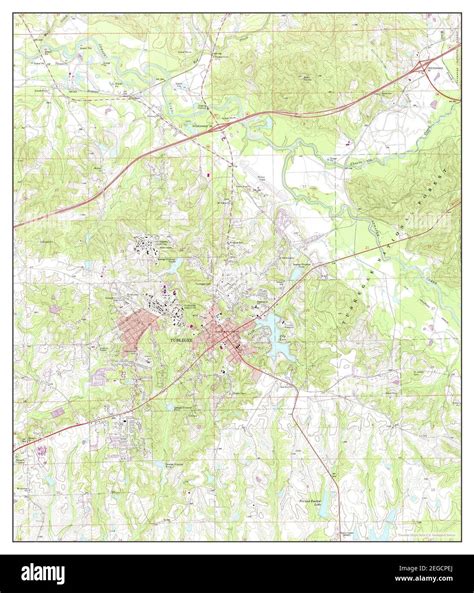 Tuskegee, Alabama, map 1971, 1:24000, United States of America by Timeless Maps, data U.S ...