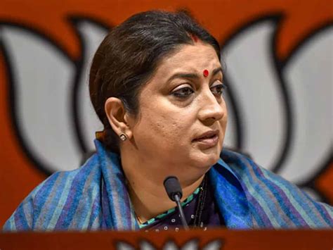 Union Minister Smriti Irani Tests Positive For Covid