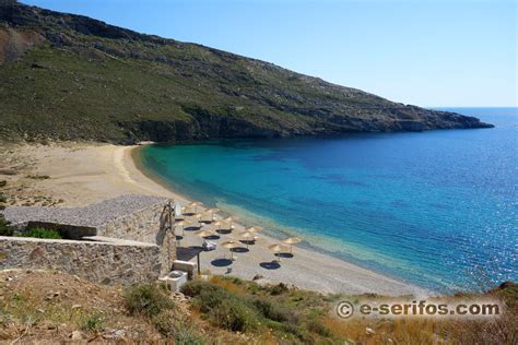 Beaches and coasts of Serifos