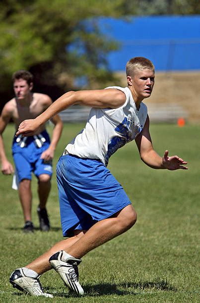 Agoura High School linebacker Clay Matthews Jr. in action during practice. He has put on 50 ...