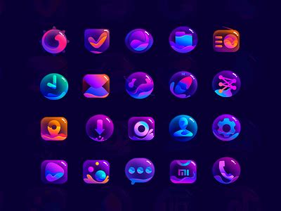 Theme icons by NICO on Dribbble