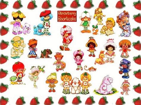 Old-School characters from Strawberry Shortcake (80s/90s) | Strawberry shortcake, Vintage ...