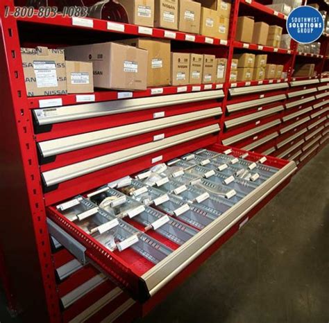 Automotive Parts Storage Drawers | Southwest Solutions Group