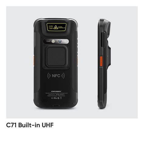 Chainway C71 - RFID UHF Reader with Barcode Scanner - RFID.it