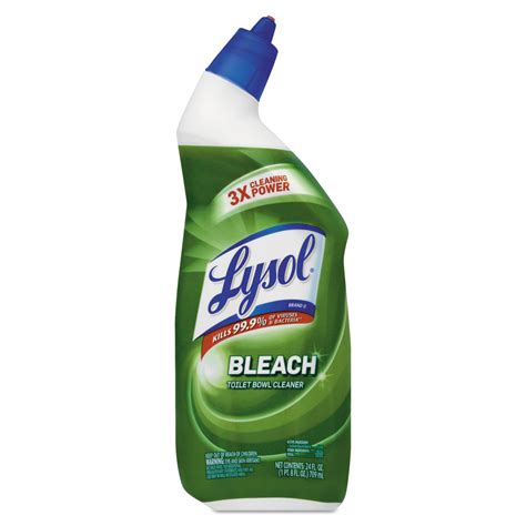 Disinfectant Toilet Bowl Cleaner with Bleach by LYSOL® Brand RAC75055 | OnTimeSupplies.com