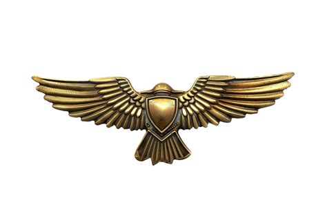 AI generated Naval Aviator Wings Pin On Transparent Background ...