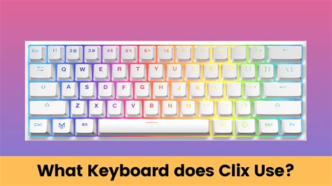 What Keyboard does Clix Use? - Fortnite Settings , Mouse