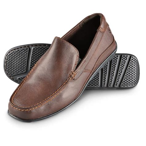 Men's Rockport® Cape Noble Slip - on Shoes, Brown - 211372, Casual Shoes at Sportsman's Guide