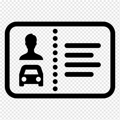 Identification card, Car Computer Icons Driver's license Driving ...