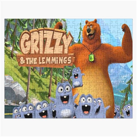 Grizzy and the Lemmings Jigsaw Puzzle by Basket-Pro | Print packaging, Puzzle design, Jigsaw puzzles