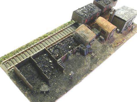 OO gauge Diorama Coal Yard Scene suit Bachmann Hornby Dapol model ...