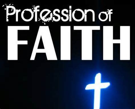 profession-of-faith - New Life Church