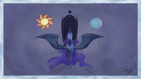 My Little Pony Nightmare Moon by kaizerin on DeviantArt