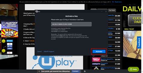 How to Activate a Uplay CD Key