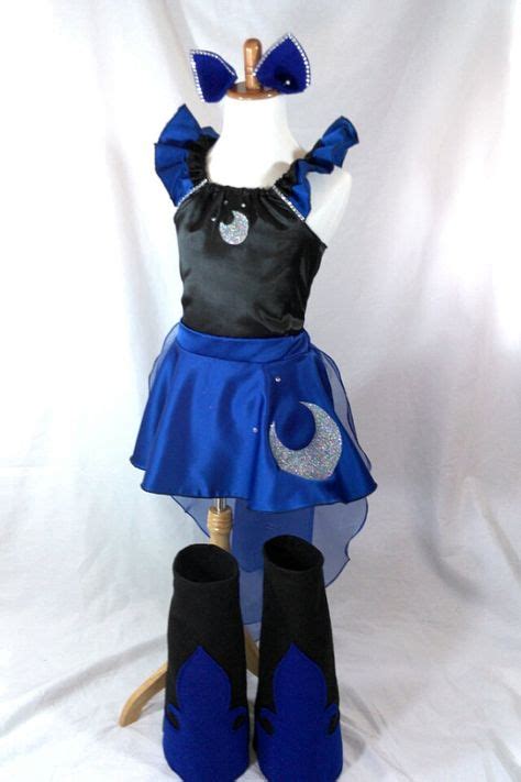 Princess Luna Costume Top Skirt Cape Boots Ears by LittleLadyDiva ...