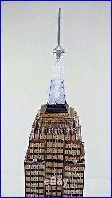 Department 56 Christmas in the City Empire State Building Lights Up #56-59207 | Christmas In The ...