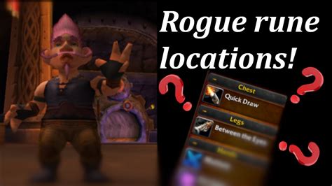 Get these 3 early runes as a Rogue in WoW SoD! - YouTube