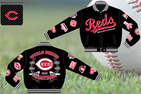Cincinnati Reds / World Series Champions - MLB Wool Reversible Jacket