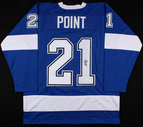 Brayden Point Signed Lightning Jersey (JSA COA) | Pristine Auction