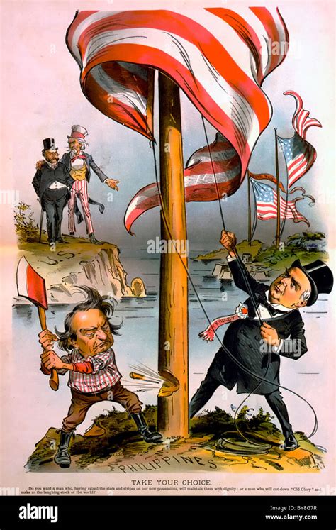 1896 USA Presidential campaign poster - William McKinley and William ...