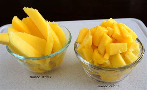 How To Cut A Mango - I Wash You Dry