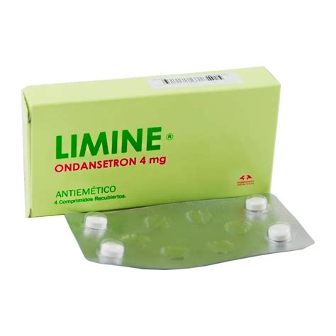 Limine Ondansetron 4mg - Caja de 4 comprimidos recubiertos | Punto Farma