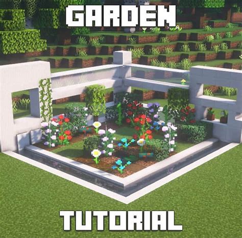 18 Awesome Minecraft Garden Ideas - Mom's Got the Stuff in 2021 | Minecraft garden, Minecraft ...