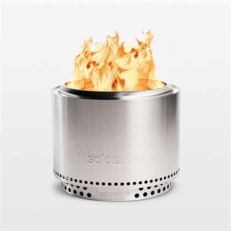 Solo Stove Bonfire Smokeless Outdoor Fire Pit with Stand 2.0 + Reviews | Crate & Barrel