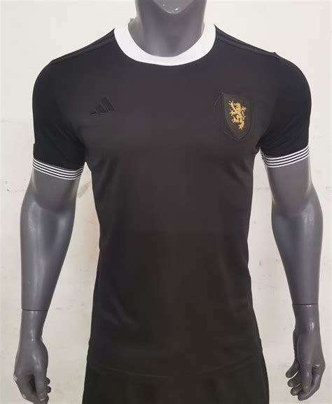 Scotland 2023 150th Anniversary Black Soccer Jerseys Men's, Replica ...