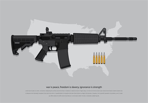 AR15 American Army 127362 Vector Art at Vecteezy