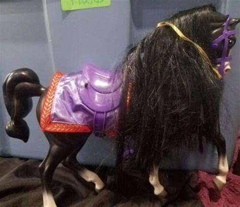 Vintage Mulan Disney Horse with doll | #3758583893