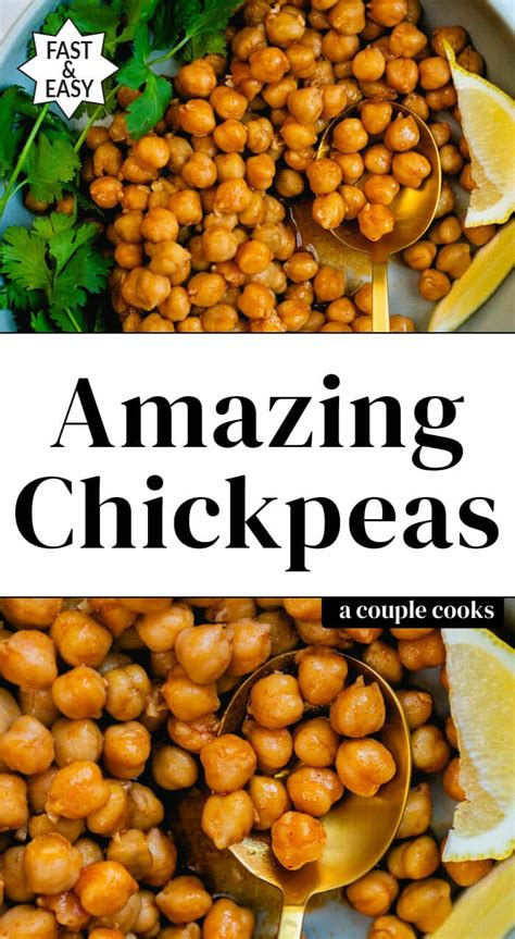 Easy Canned Chickpeas – A Couple Cooks