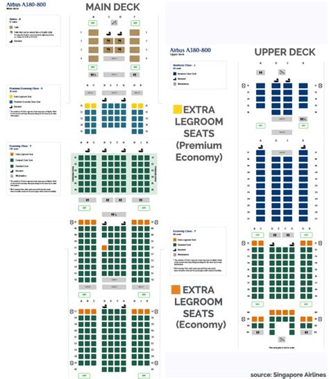 15+ Seat map sq a380