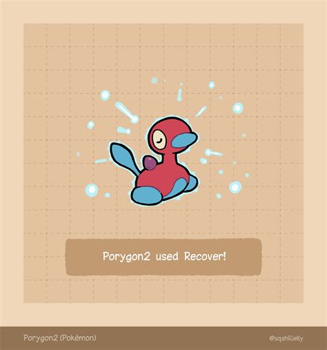 Jelly🐟 on Twitter: "Pokemon ko-fi pay request. Porygon2 used Recover! with Eviolite. https://t ...