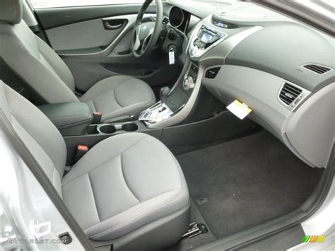 Gray Interior 2013 Hyundai Elantra GLS Photo #63699881 | GTCarLot.com