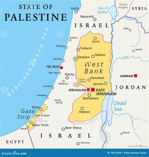 state of palestine political map Coloso