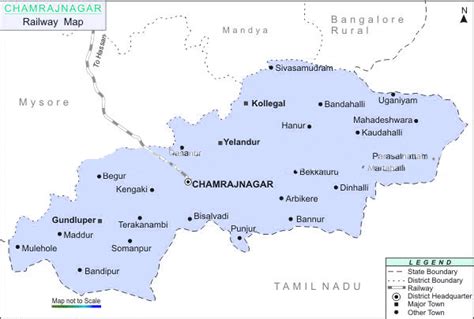 Rail-Map-india: Chamrajnagar_railway_map