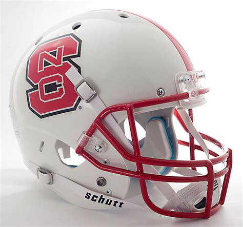 NORTH CAROLINA STATE WOLFPACK 2000-2012 Schutt GAMEDAY Football Helmet ...