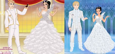 Peeta And Katniss Wedding by adrianaTheGirlOnFire on DeviantArt